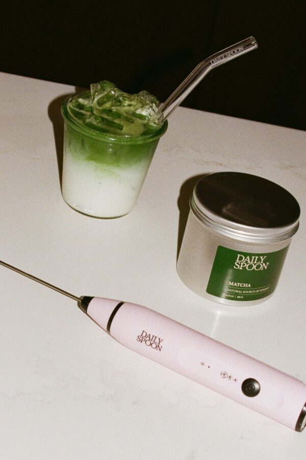 Klasikinė matcha su supermaisto plakikliu