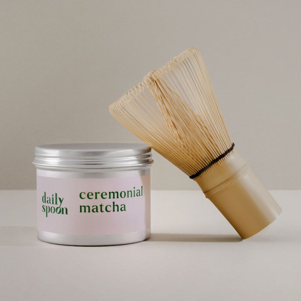 Bambukinė matcha šluotelė