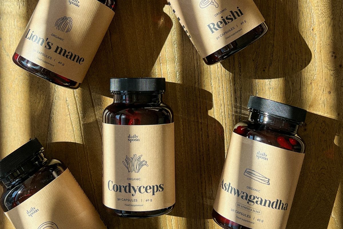 Ekologiškos adaptogenų kapsulės